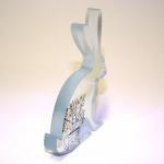 Easter Egg Hare Glass Sculp..